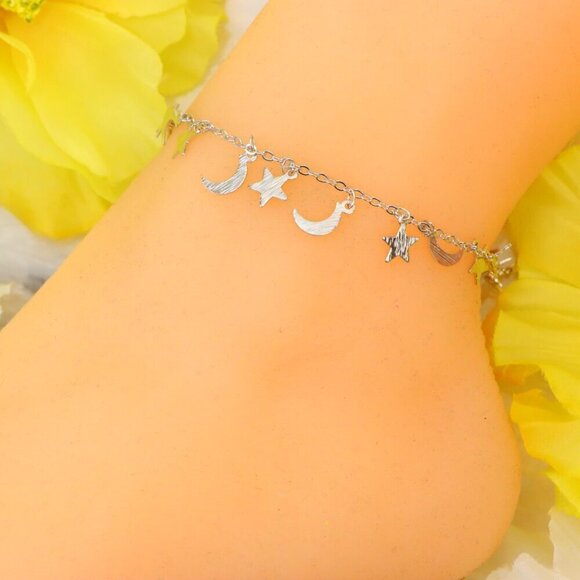 "Minimalist Anklet, Sleek & Modern Design, Women’s Fashion, YC110259-A - Picture 6 of 10